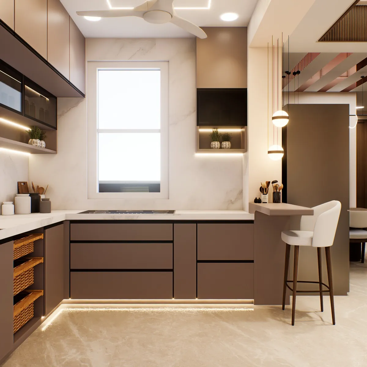 Shree Balaji CGHS — Modular Kitchen, photo 5 of 15