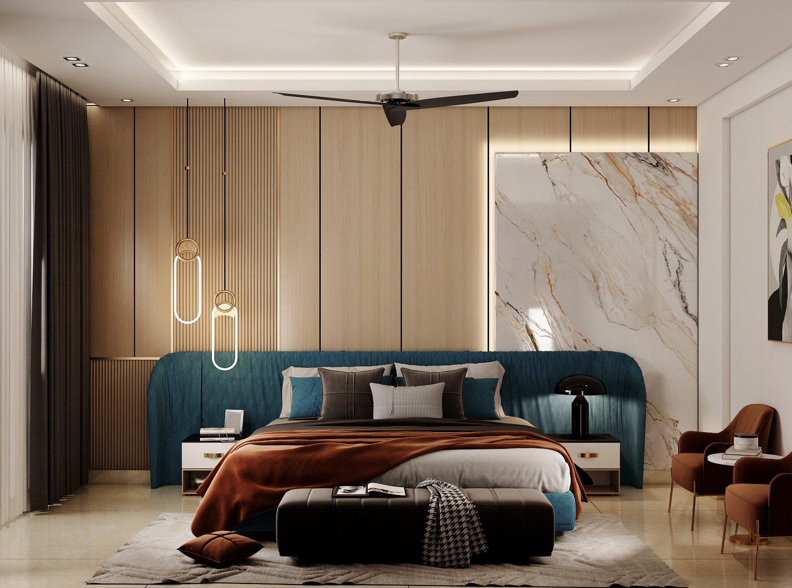 luxury bedroom interior design