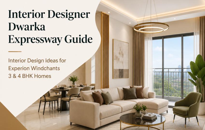 Luxury 3 & 4 BHK interior design Dwarka Expressway