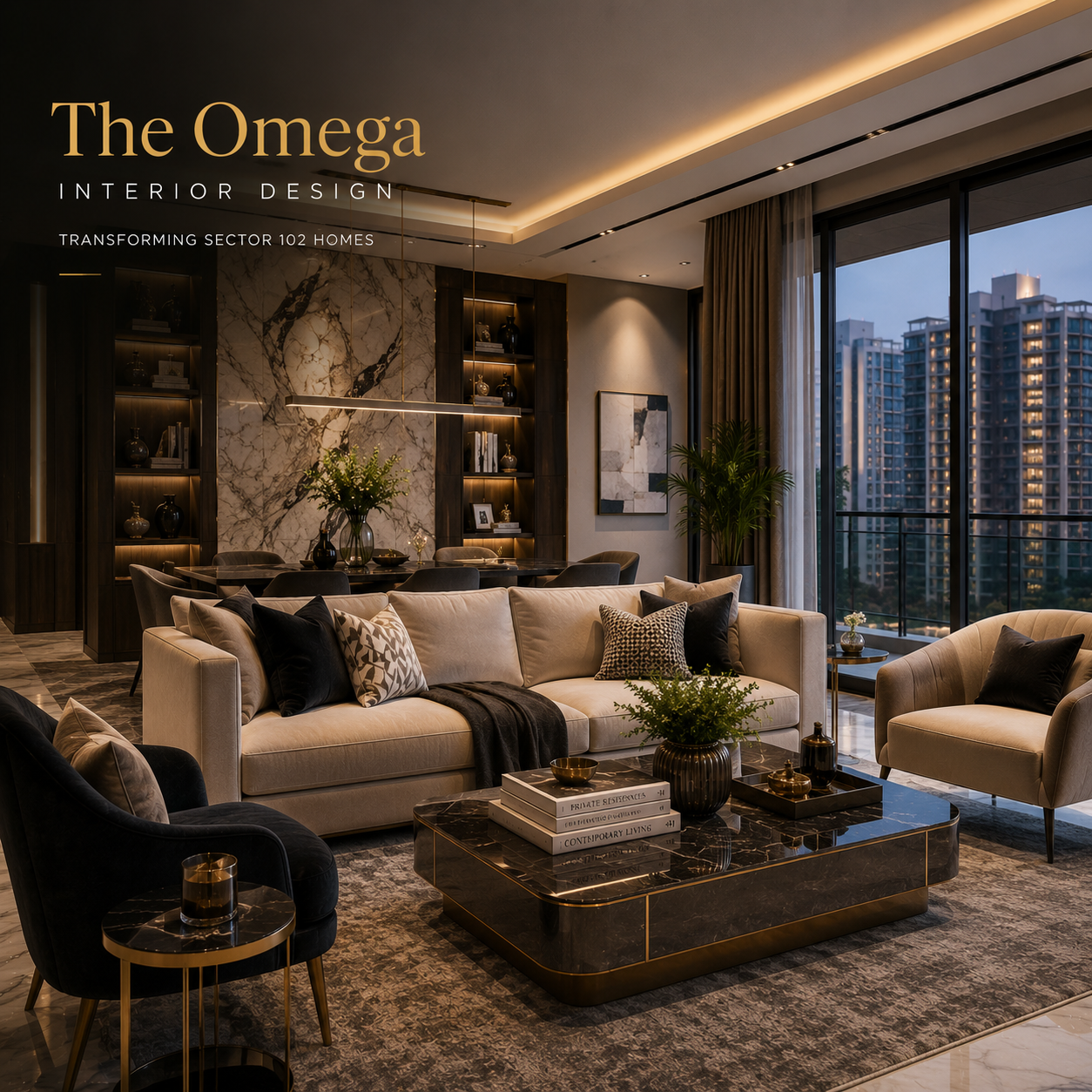 Adani Oyster Grande Interior Design: Transforming Sector 102 Homes | Interior Designer Dwarka Expressway