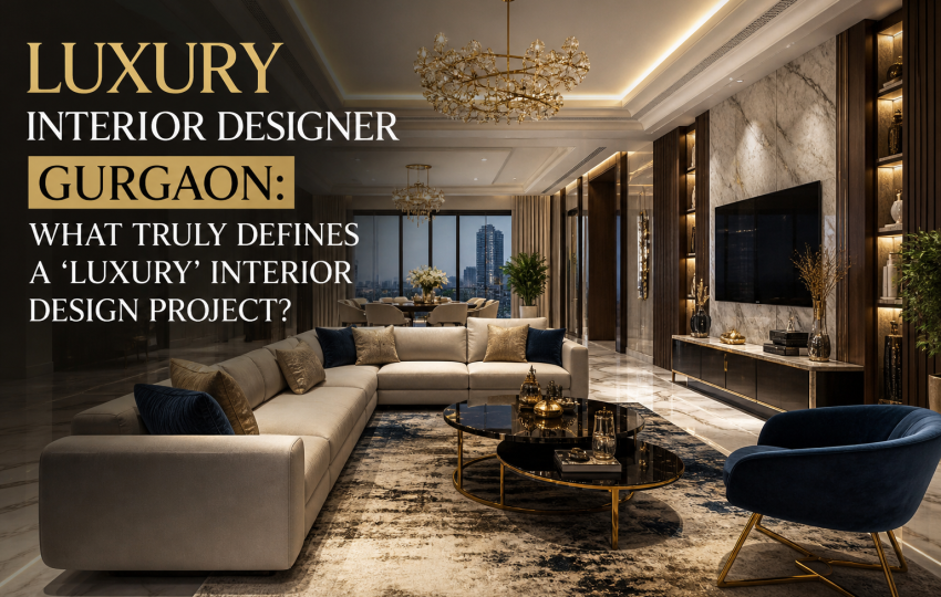 luxury interior designer Gurgaon