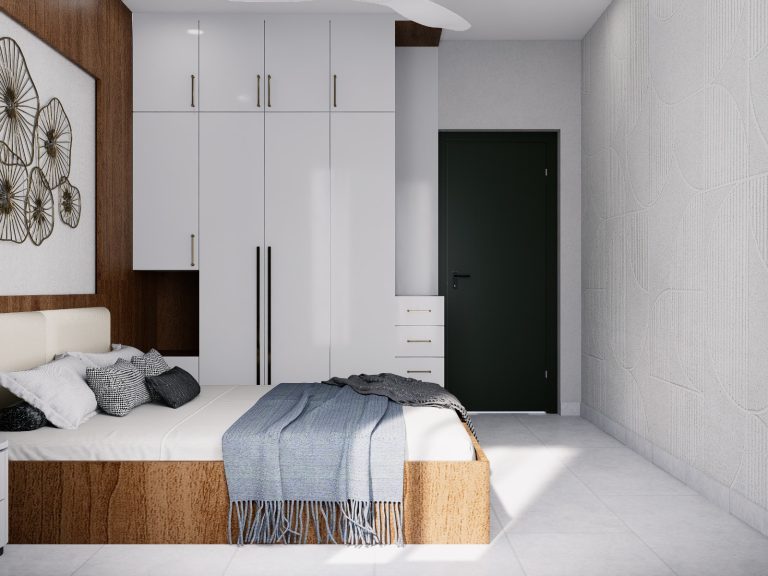 Luxury 2 BHK interior design at Sobha, Sector 108, Gurgaon with bespoke furniture, premium finishes, and modern living spaces by The Omega Group.